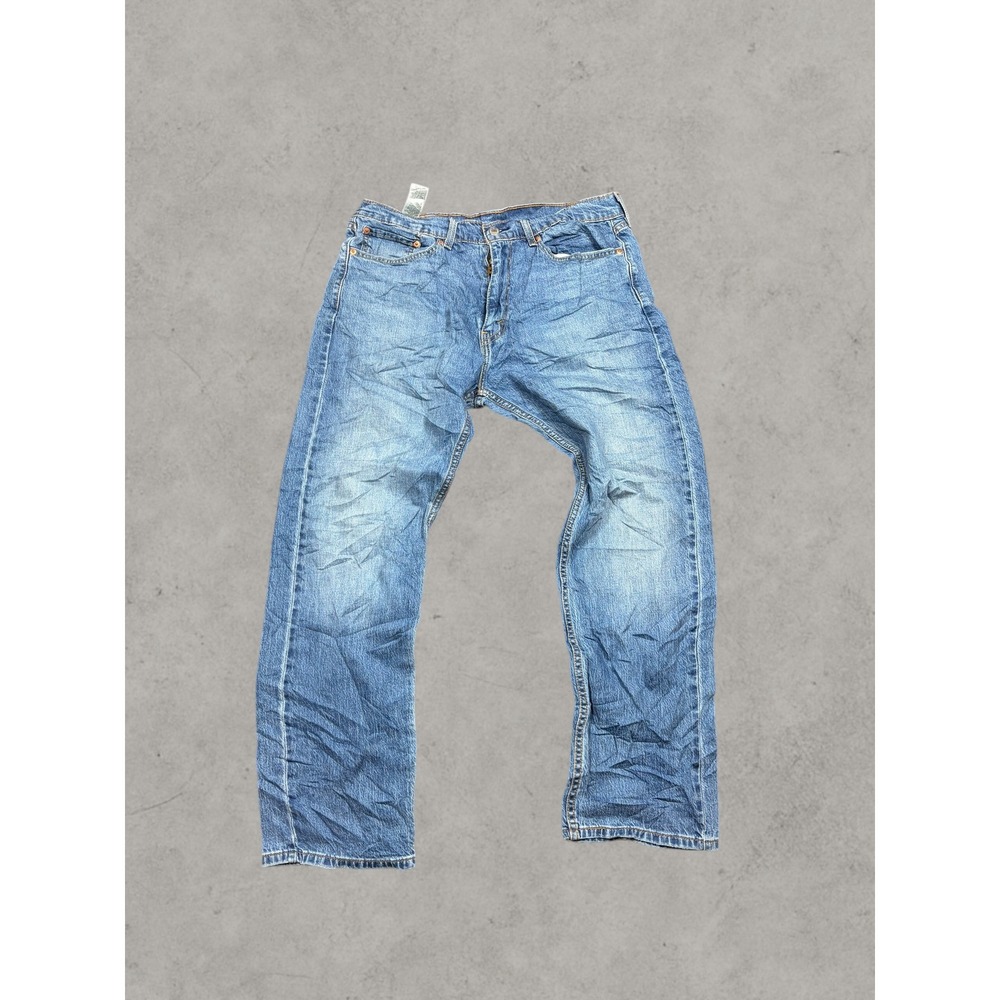 Levis 559 Relaxed Straight Mens Jeans Blue Denim Medium Wash 33x30